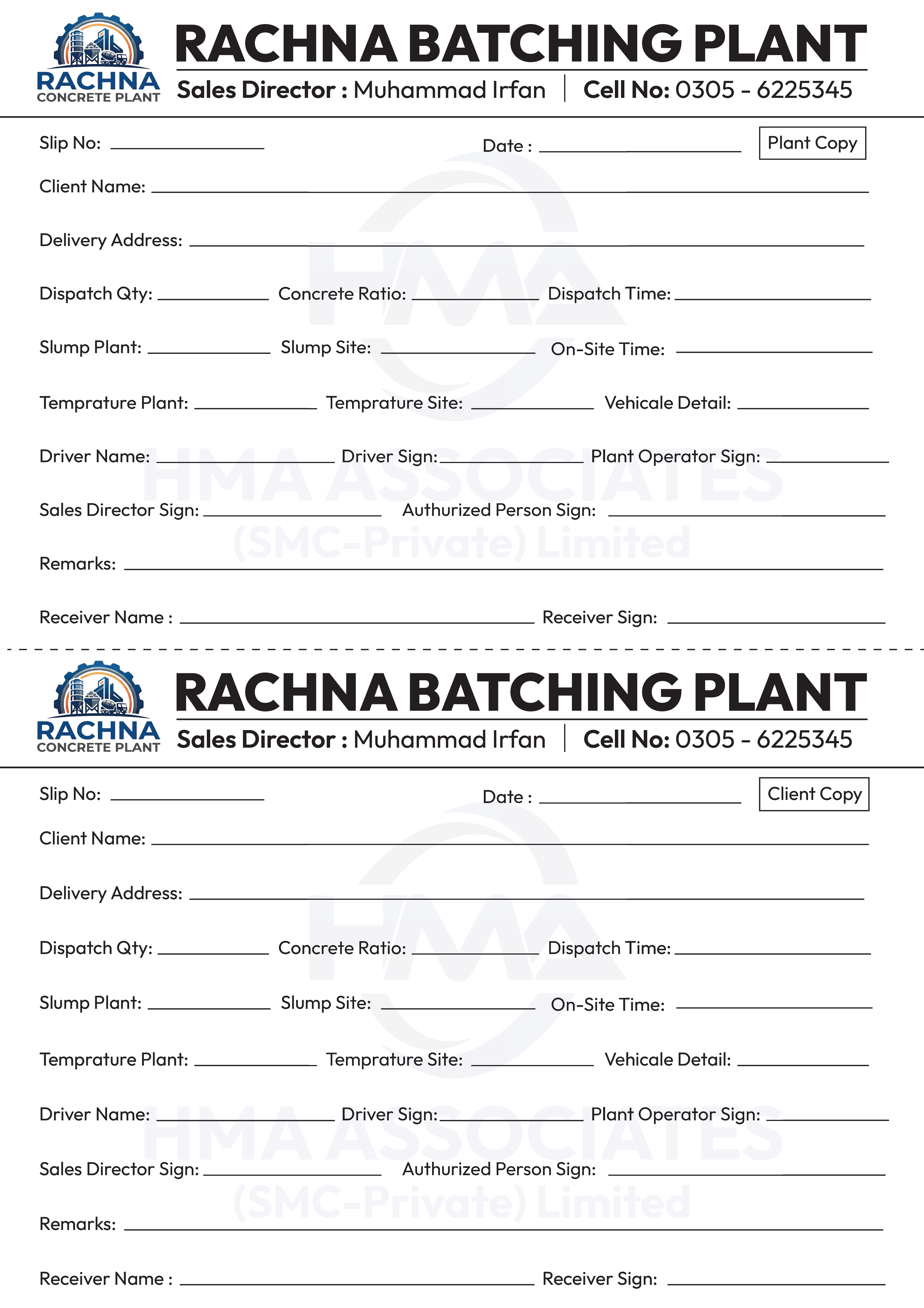 Original Slip Reference